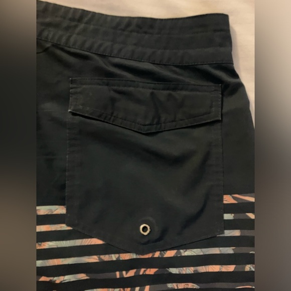 Far West men’s size 38 Navy funghi motif Swim Trunks - Picture 13 of 13